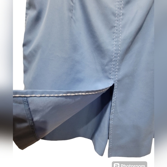 Size 12 X-Tra Dry Baby Blue Skort Golf ⛳️ Tennis Casual Summer - Picture 2 of 6